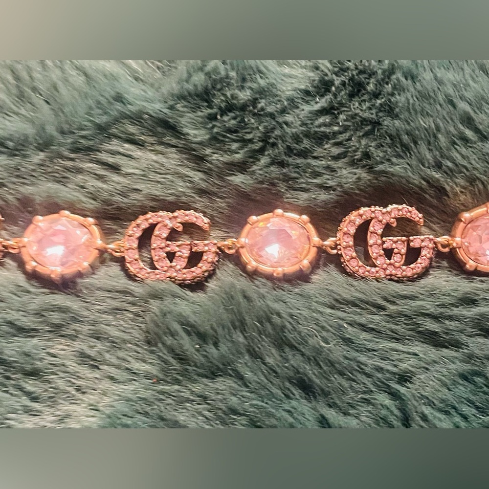 Gucci Gold and Pink Bracelet - Picture 7 of 10